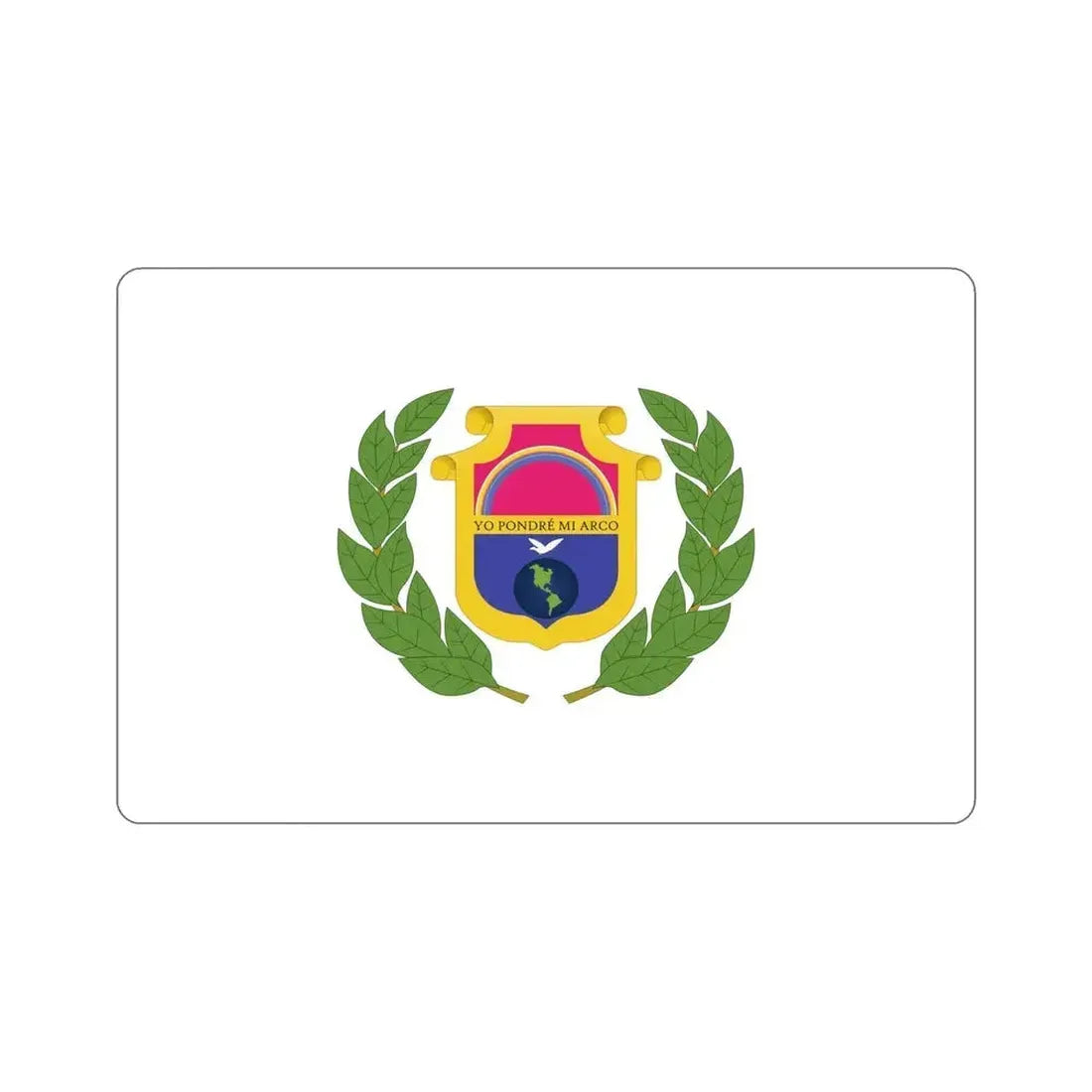 Flag of Alta Verapaz Department Guatemala STICKER Vinyl Die-Cut Decal 6 Inch - The Sticker Space