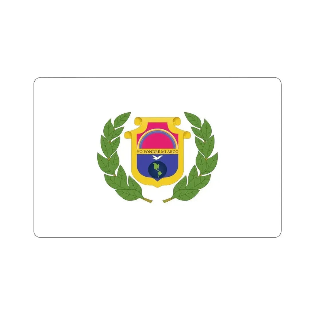 Flag of Alta Verapaz Department Guatemala STICKER Vinyl Die-Cut Decal - The Sticker Space
