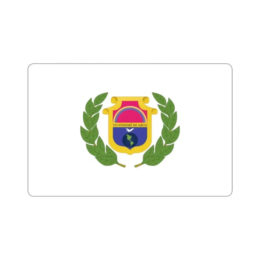 Flag of Alta Verapaz Department Guatemala STICKER Vinyl Die-Cut Decal - The Sticker Space