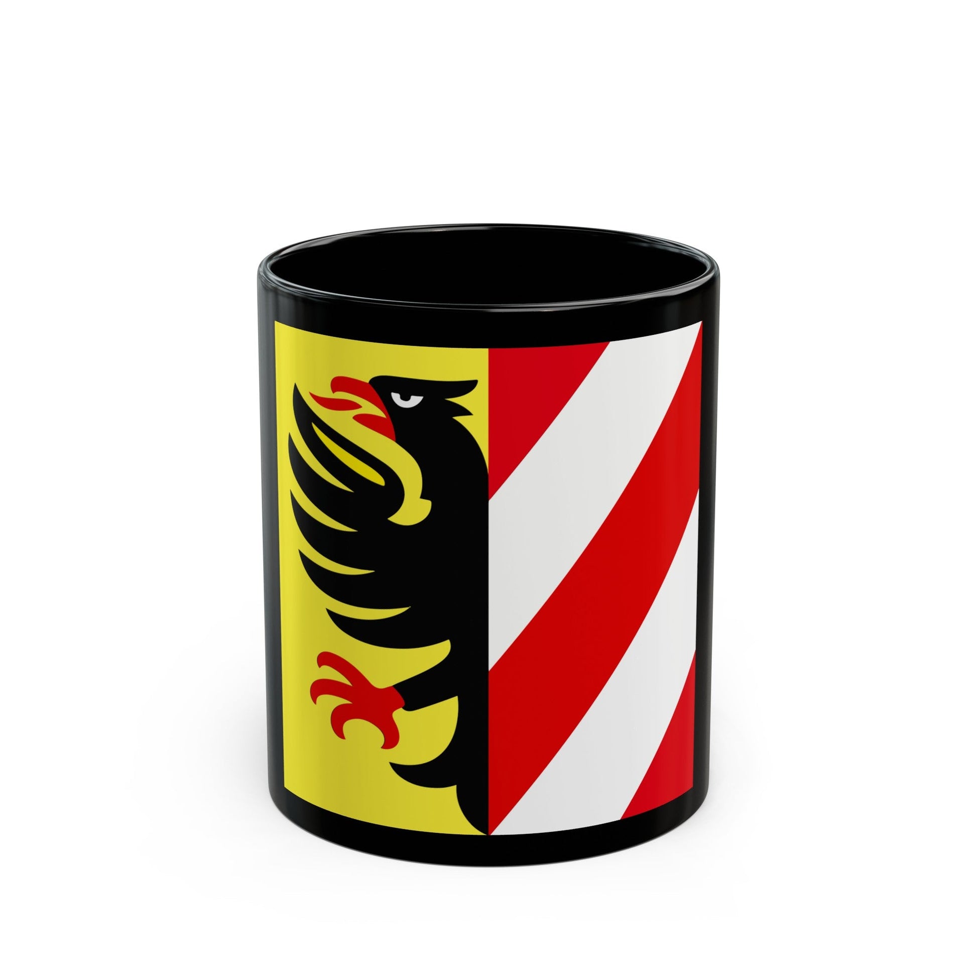 Flag of Altdorf Uri Switzerland - Black Coffee Mug-11oz-The Sticker Space