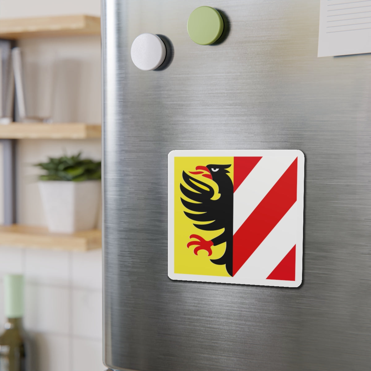 Flag of Altdorf Uri Switzerland - Die-Cut Magnet-The Sticker Space