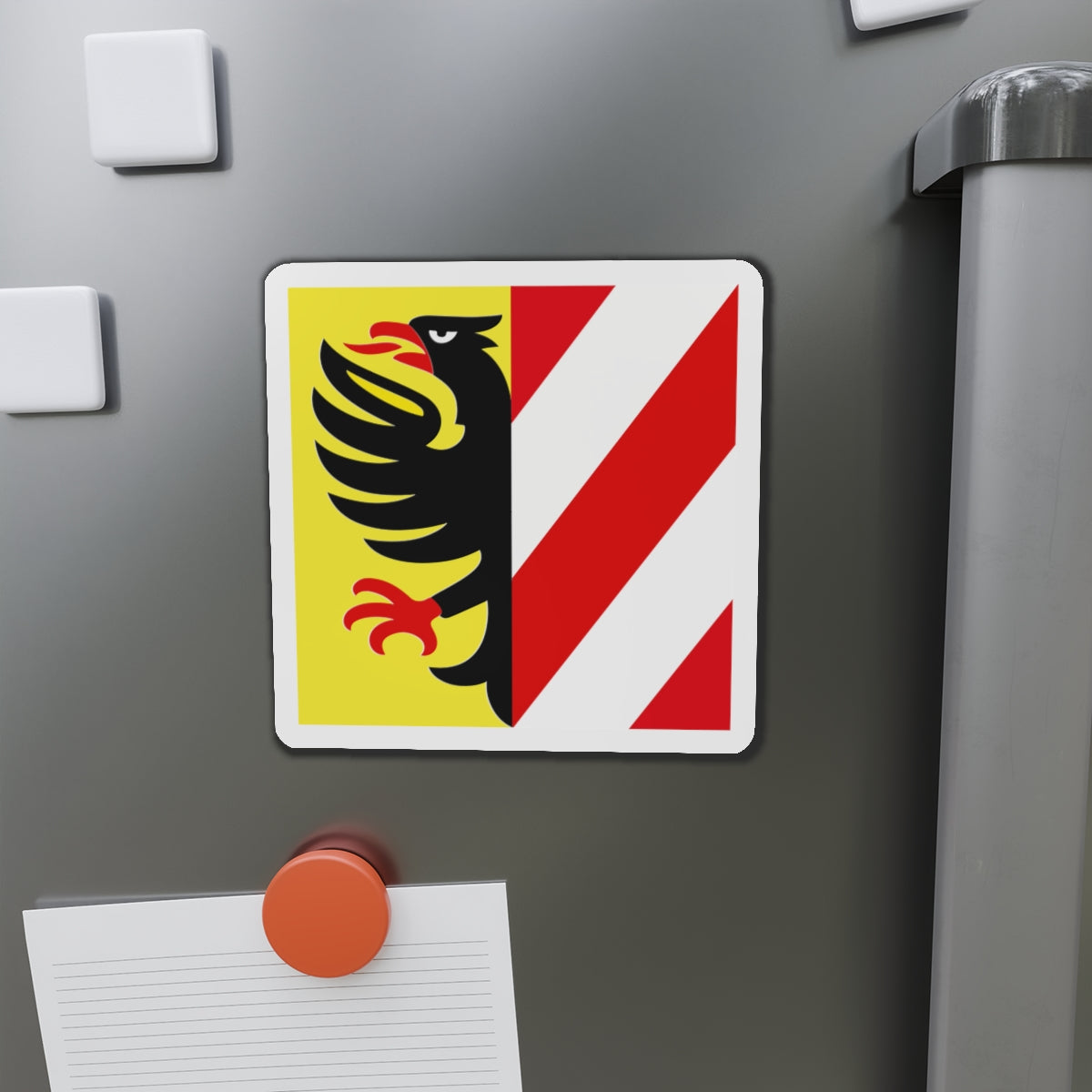 Flag of Altdorf Uri Switzerland - Die-Cut Magnet-The Sticker Space