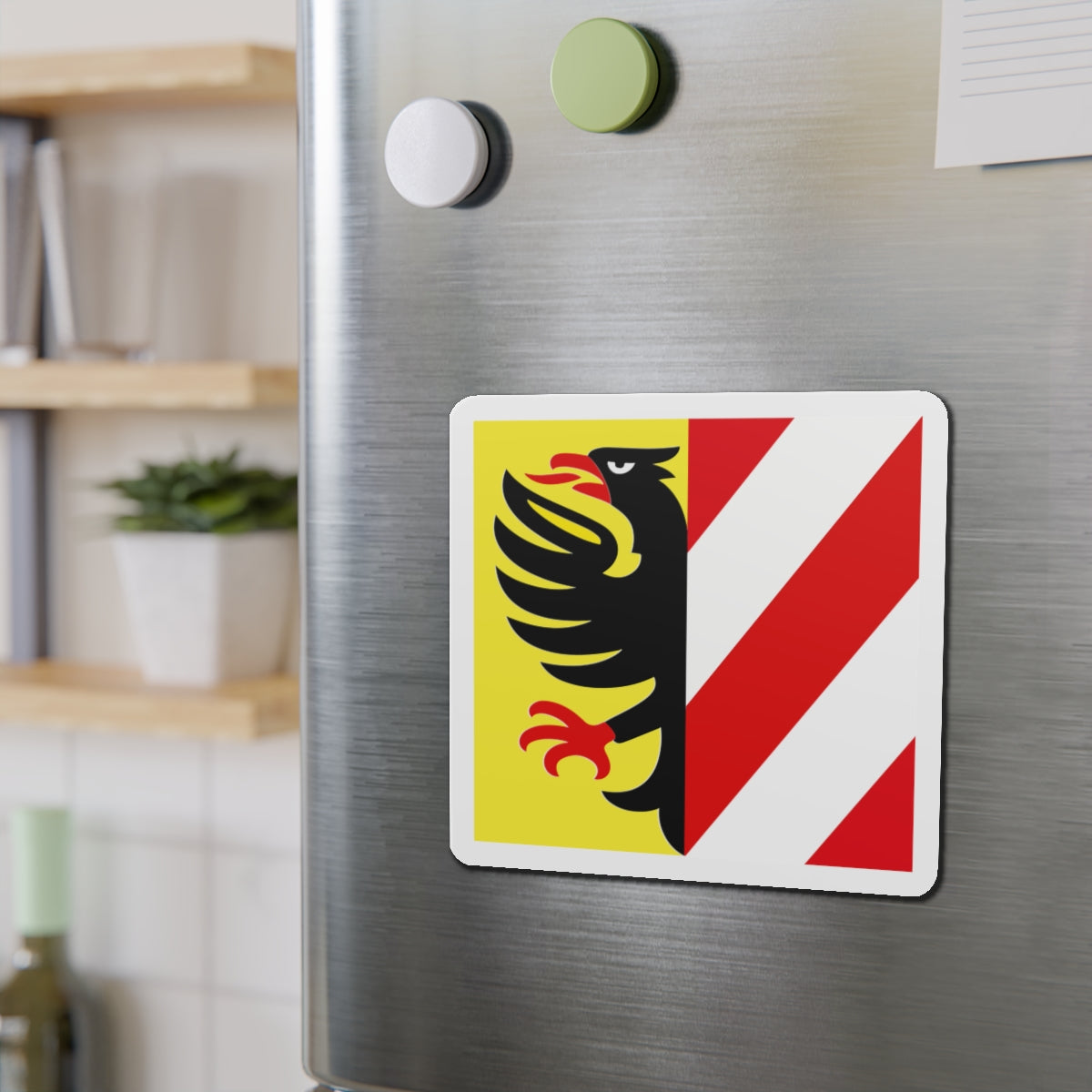 Flag of Altdorf Uri Switzerland - Die-Cut Magnet-The Sticker Space