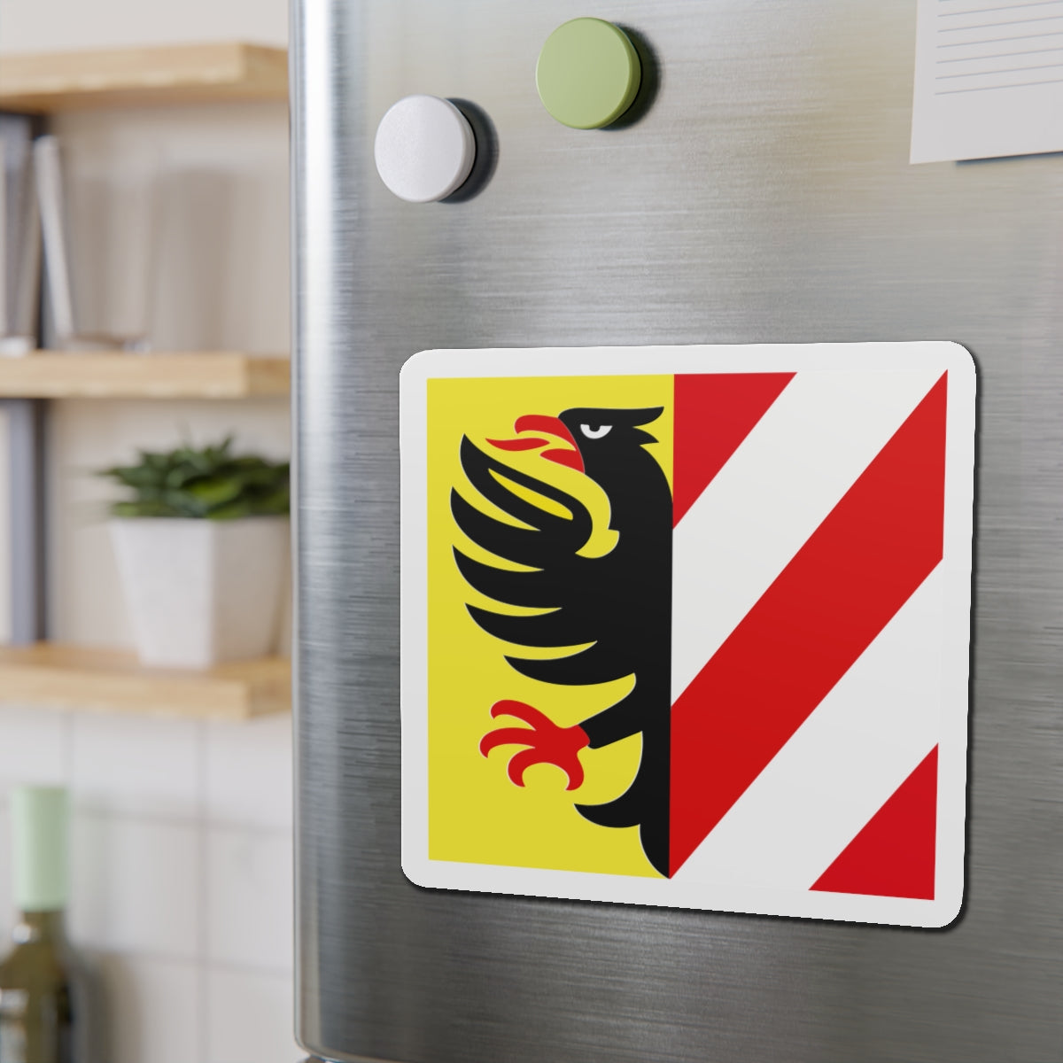 Flag of Altdorf Uri Switzerland - Die-Cut Magnet-The Sticker Space