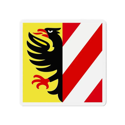 Flag of Altdorf Uri Switzerland - Refrigerator Magnet 5 Inch - The Sticker Space