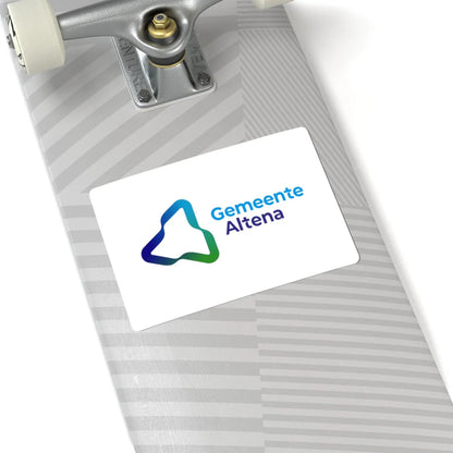 Flag of Altena (Netherlands) (Coat of Arms) STICKER Vinyl Kiss-Cut Decal - The Sticker Space