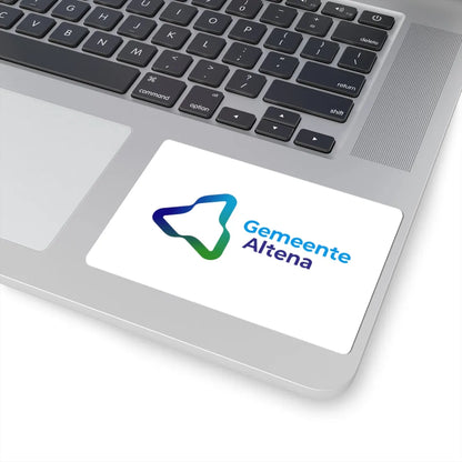 Flag of Altena (Netherlands) (Coat of Arms) STICKER Vinyl Kiss-Cut Decal - The Sticker Space