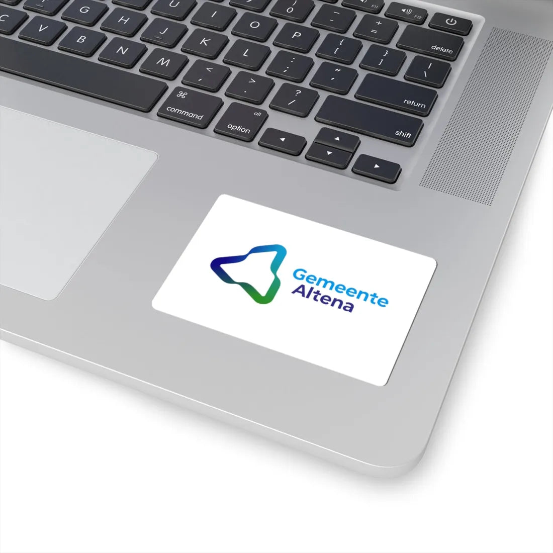 Flag of Altena (Netherlands) (Coat of Arms) STICKER Vinyl Kiss-Cut Decal - The Sticker Space