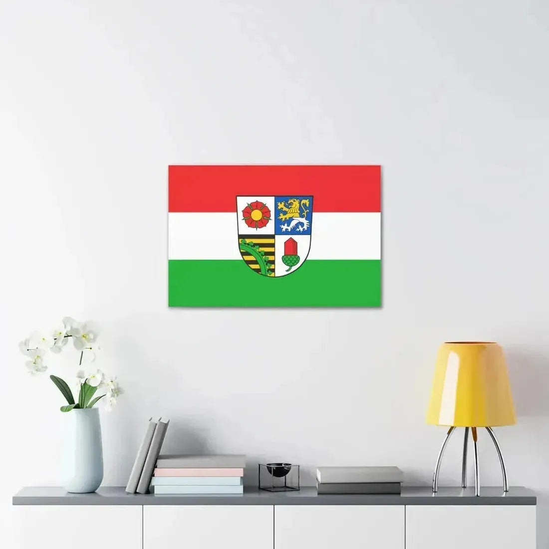 Flag of Altenburger Land Germany - Canvas Wall Art - The Sticker Space