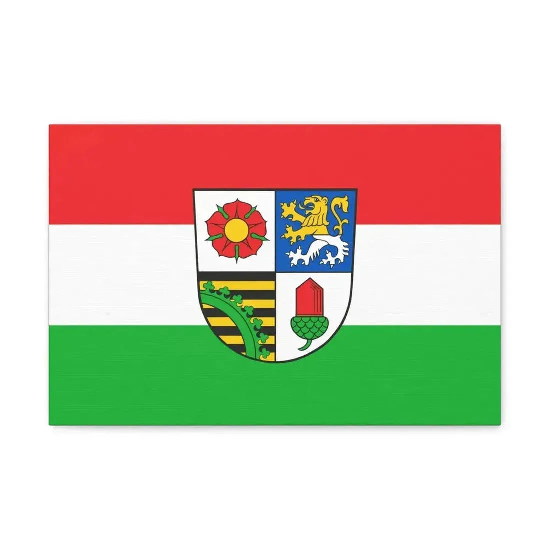 Flag of Altenburger Land Germany - Canvas Wall Art - The Sticker Space