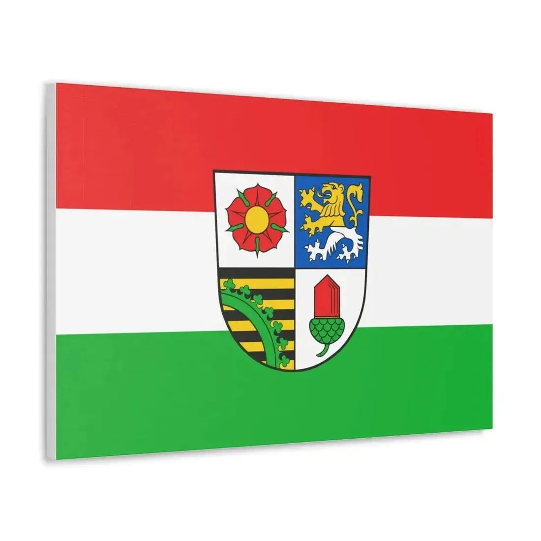 Flag of Altenburger Land Germany - Canvas Wall Art - The Sticker Space