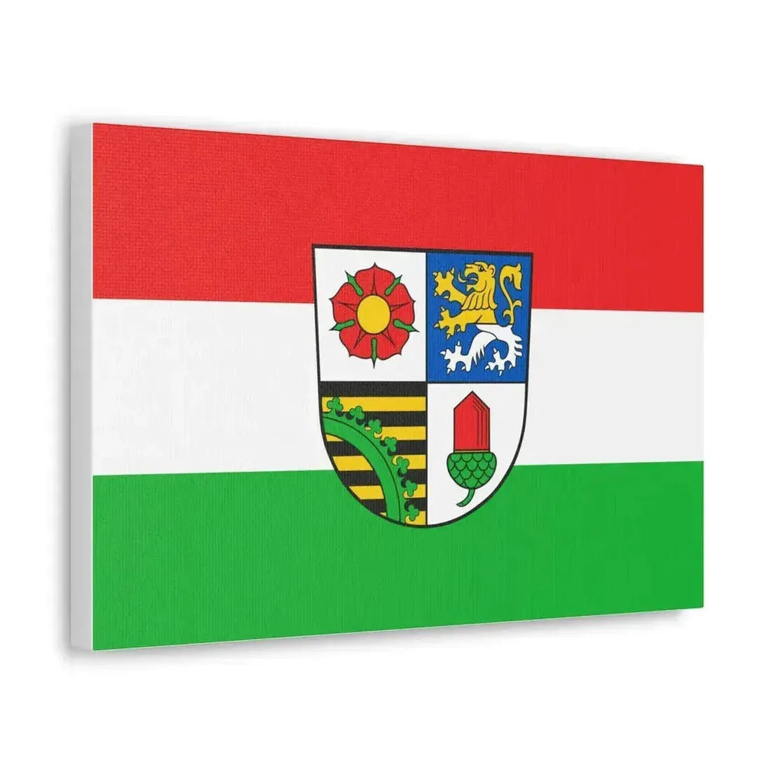 Flag of Altenburger Land Germany - Canvas Wall Art - The Sticker Space