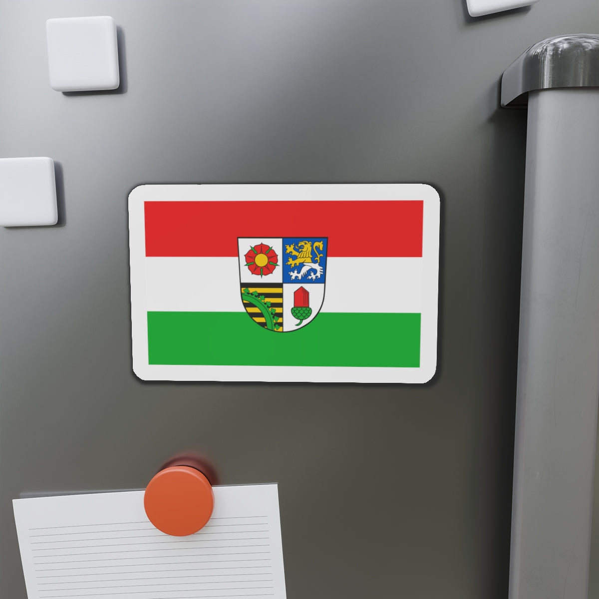 Flag of Altenburger Land Germany - Die-Cut Magnet-The Sticker Space