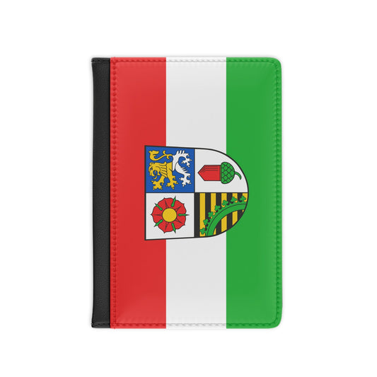 Flag of Altenburger Land Germany - Passport Holder-3.9" x 5.8"-The Sticker Space