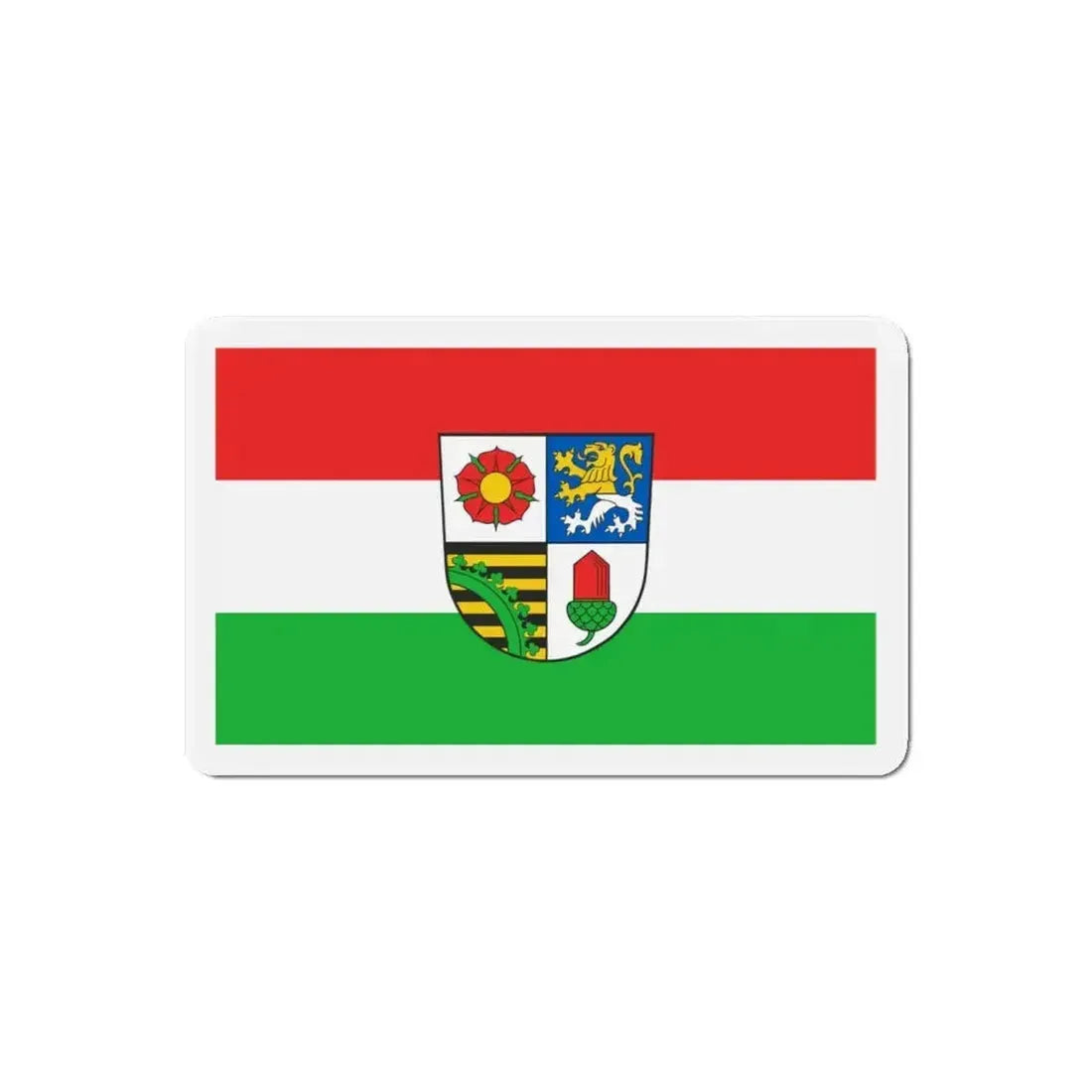 Flag of Altenburger Land Germany - Refrigerator Magnet - The Sticker Space