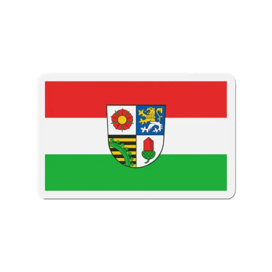 Flag of Altenburger Land Germany - Refrigerator Magnet - The Sticker Space