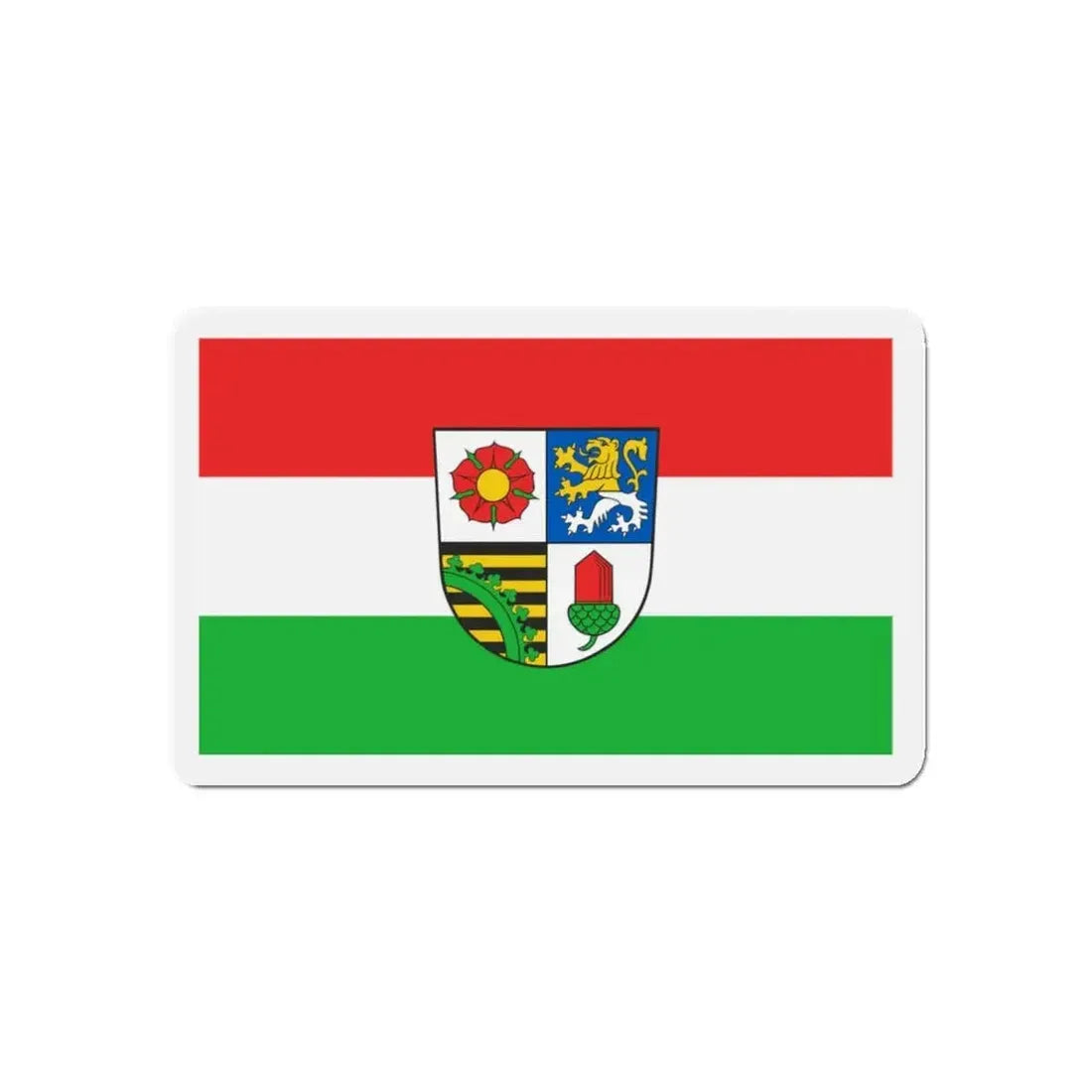 Flag of Altenburger Land Germany - Refrigerator Magnet - The Sticker Space