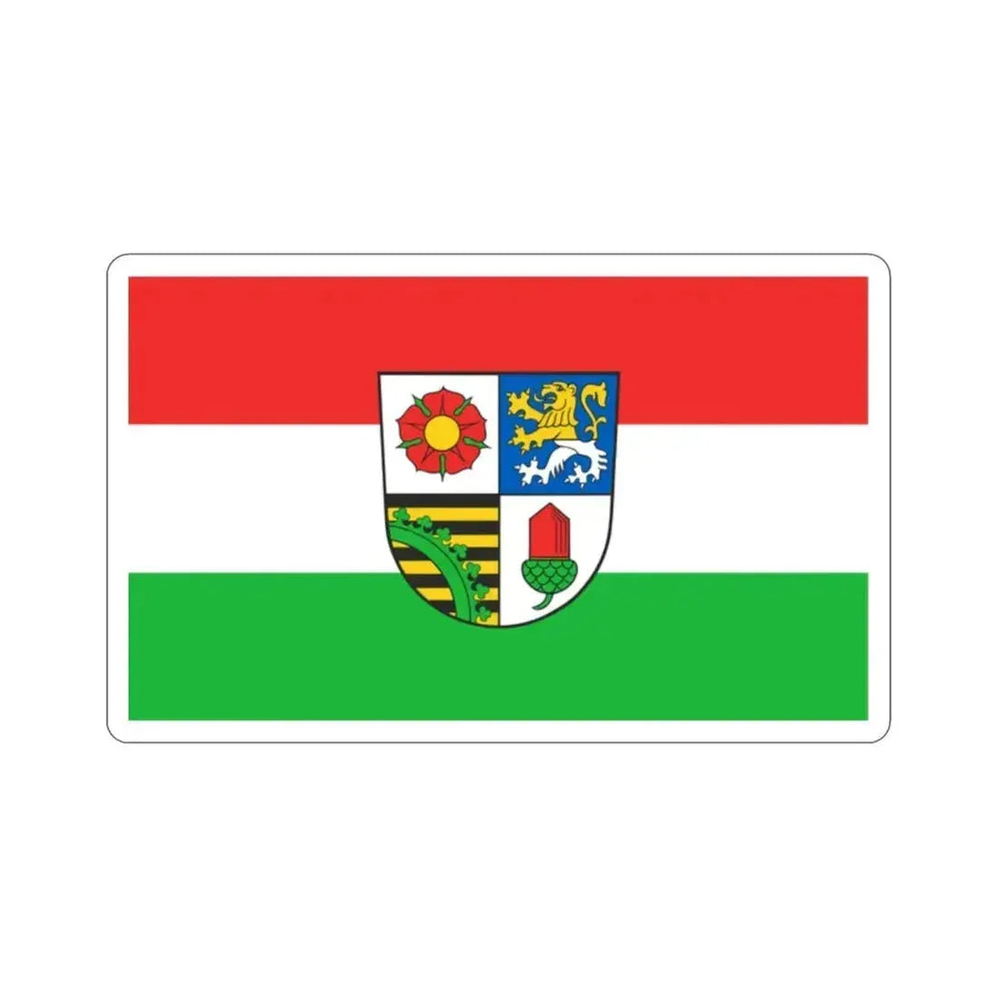 Flag of Altenburger Land Germany STICKER Vinyl Die-Cut Decal 2 Inch - The Sticker Space