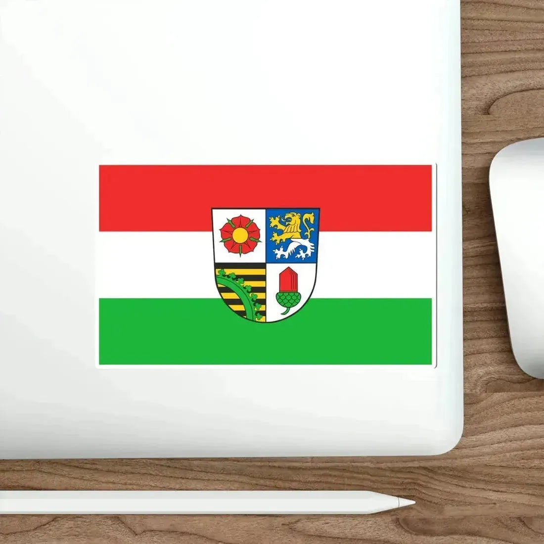 Flag of Altenburger Land Germany STICKER Vinyl Die-Cut Decal - The Sticker Space