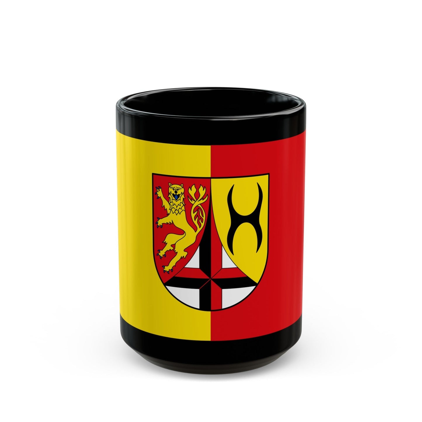 Flag of Altenkirchen Germany - Black Coffee Mug-15oz-The Sticker Space