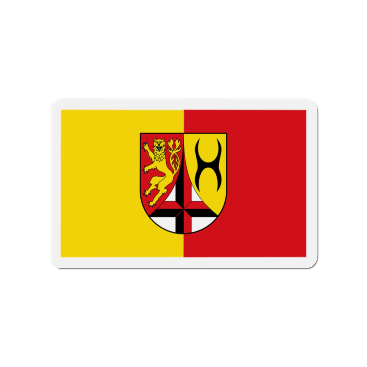 Flag of Altenkirchen Germany - Die-Cut Magnet-2" x 2"-The Sticker Space