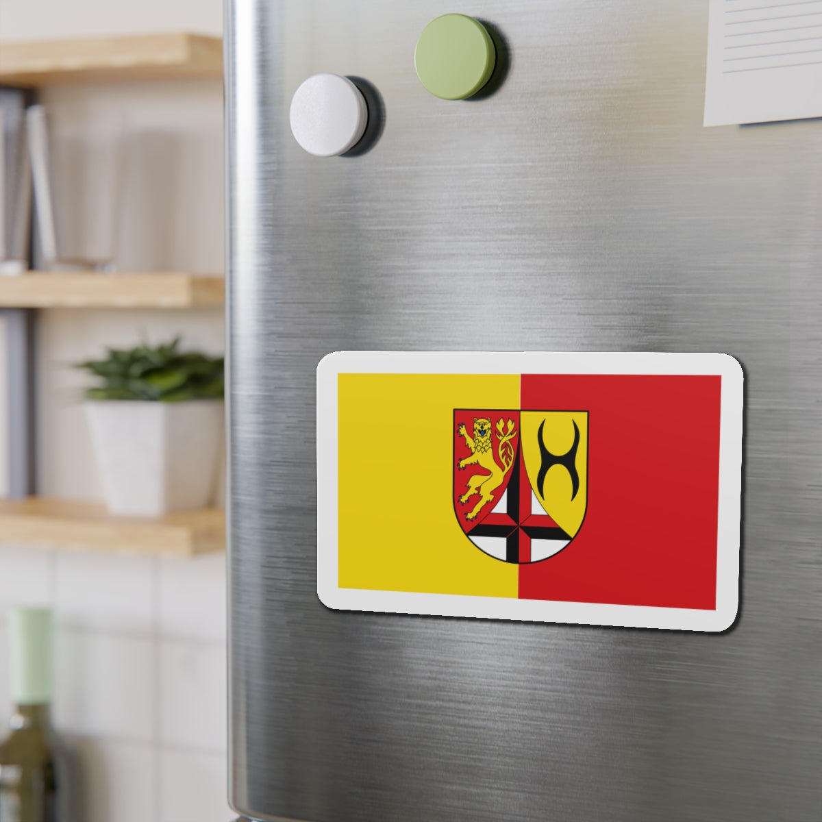 Flag of Altenkirchen Germany - Die-Cut Magnet-The Sticker Space