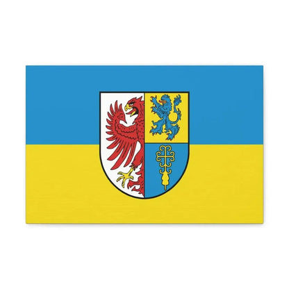 Flag of Altmarkkreis Salzwedel Germany - Canvas Wall Art 18″ x 12″ 1.25" - The Sticker Space