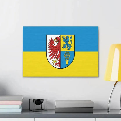 Flag of Altmarkkreis Salzwedel Germany - Canvas Wall Art - The Sticker Space