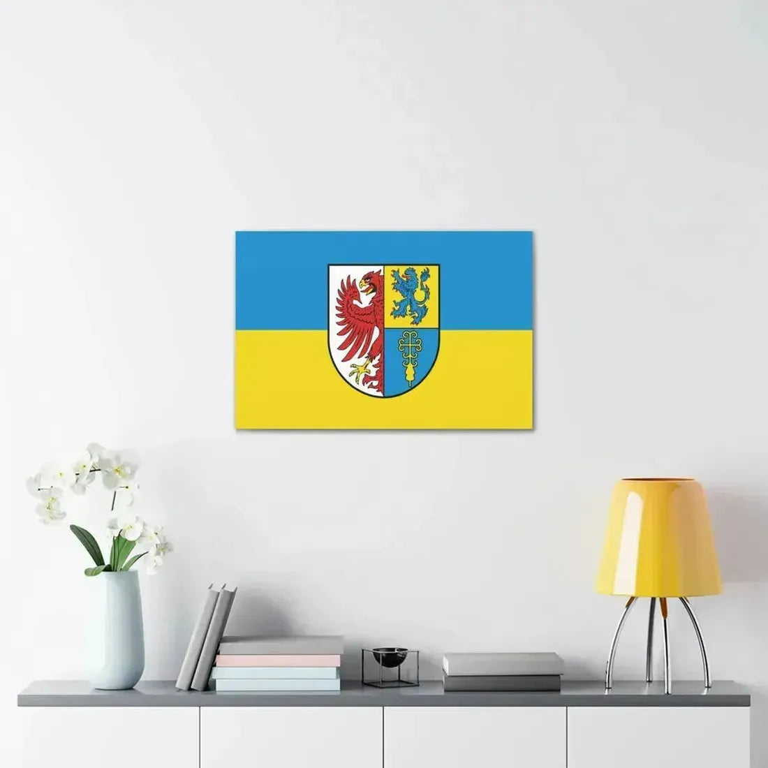 Flag of Altmarkkreis Salzwedel Germany - Canvas Wall Art - The Sticker Space