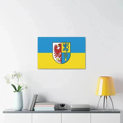 Flag of Altmarkkreis Salzwedel Germany - Canvas Wall Art - The Sticker Space