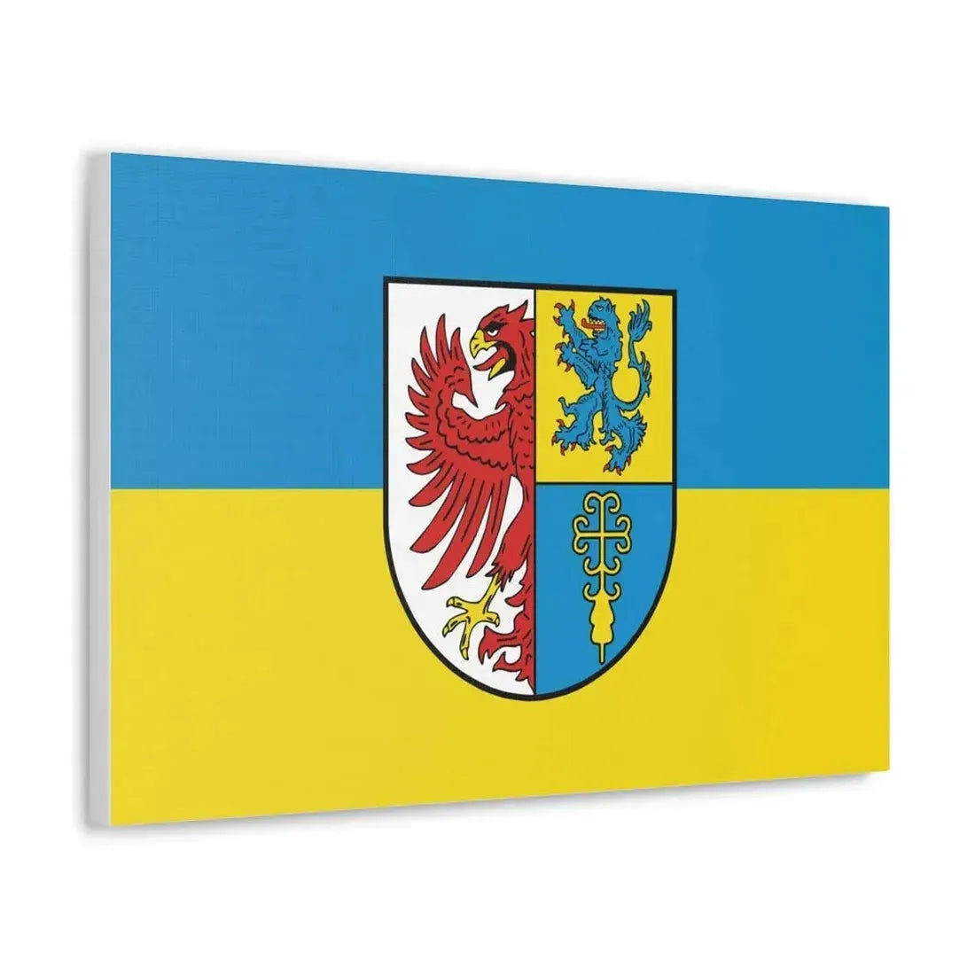Flag of Altmarkkreis Salzwedel Germany - Canvas Wall Art - The Sticker Space