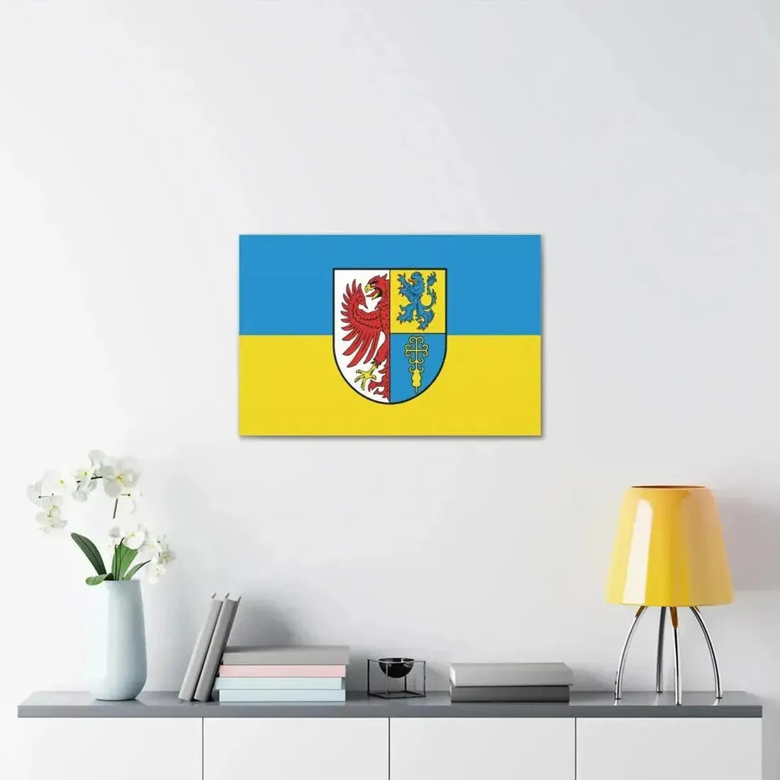 Flag of Altmarkkreis Salzwedel Germany - Canvas Wall Art - The Sticker Space