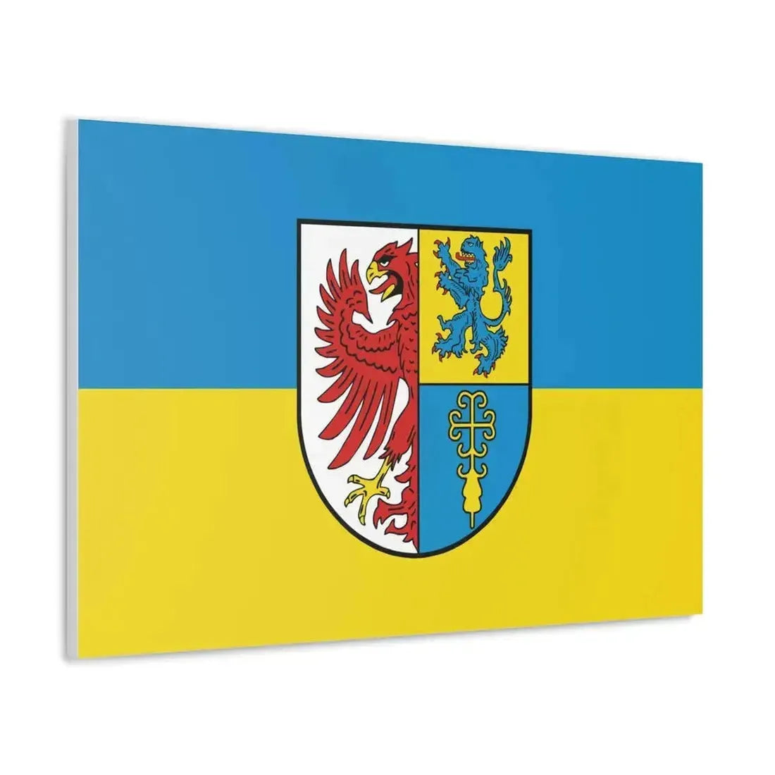Flag of Altmarkkreis Salzwedel Germany - Canvas Wall Art - The Sticker Space