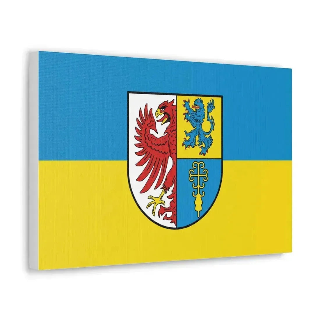 Flag of Altmarkkreis Salzwedel Germany - Canvas Wall Art - The Sticker Space