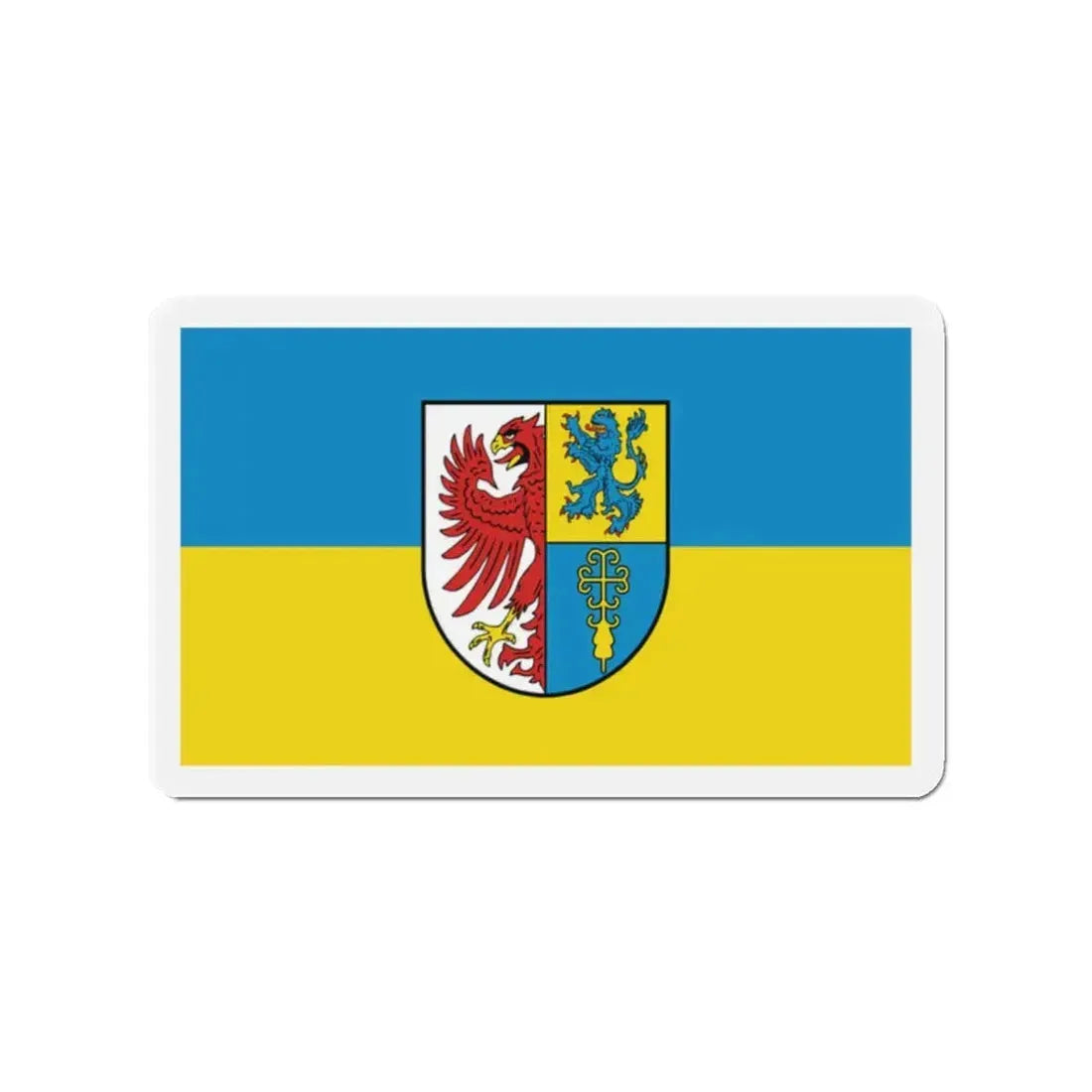 Flag of Altmarkkreis Salzwedel Germany - Refrigerator Magnet 2 Inch - The Sticker Space