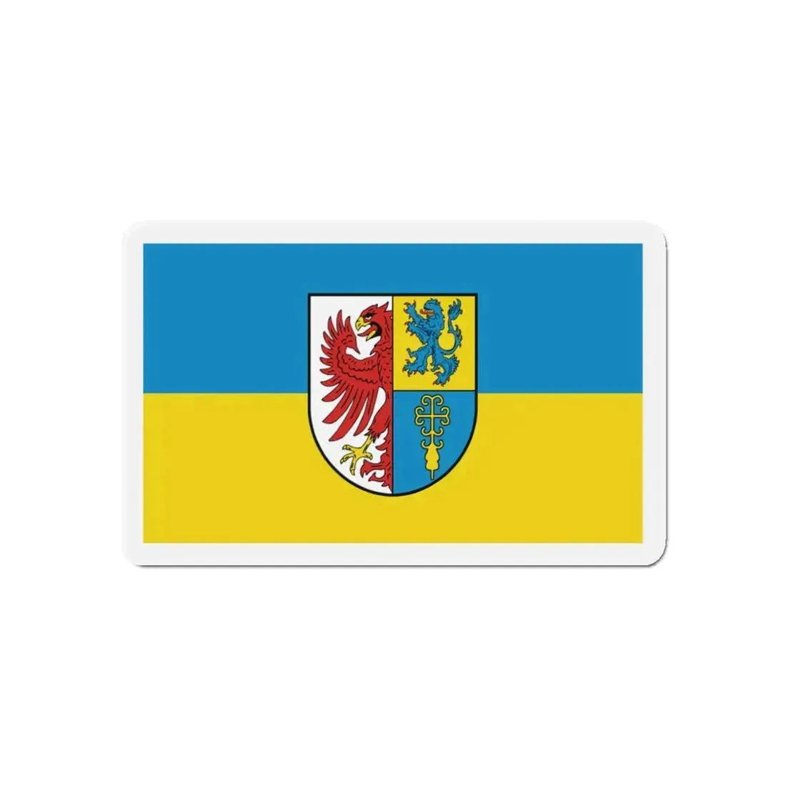 Flag of Altmarkkreis Salzwedel Germany - Refrigerator Magnet 3 Inch - The Sticker Space