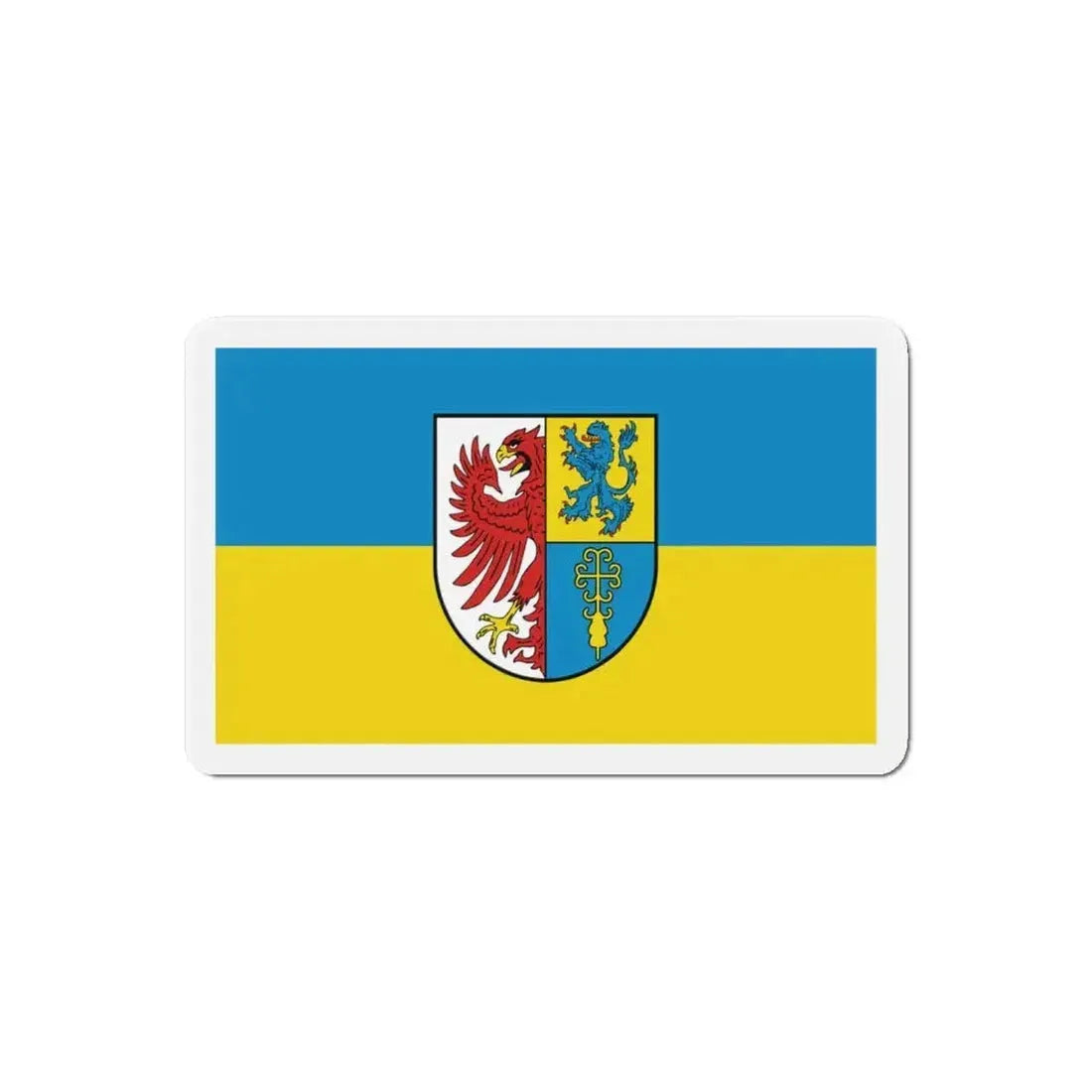 Flag of Altmarkkreis Salzwedel Germany - Refrigerator Magnet - The Sticker Space