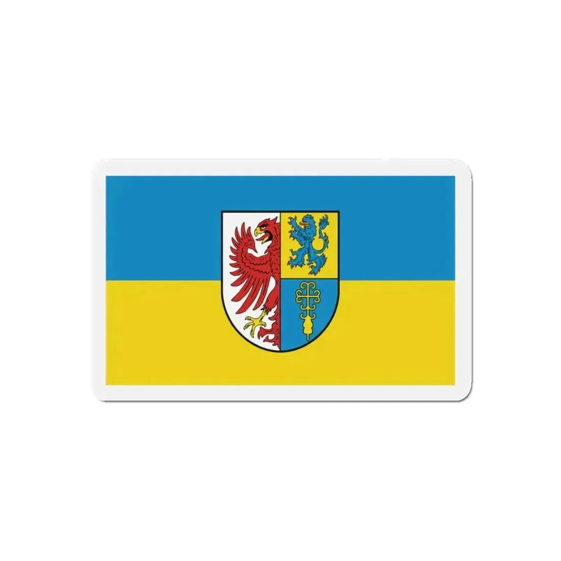 Flag of Altmarkkreis Salzwedel Germany - Refrigerator Magnet - The Sticker Space