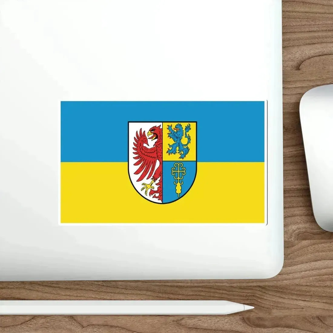 Flag of Altmarkkreis Salzwedel Germany STICKER Vinyl Die-Cut Decal - The Sticker Space