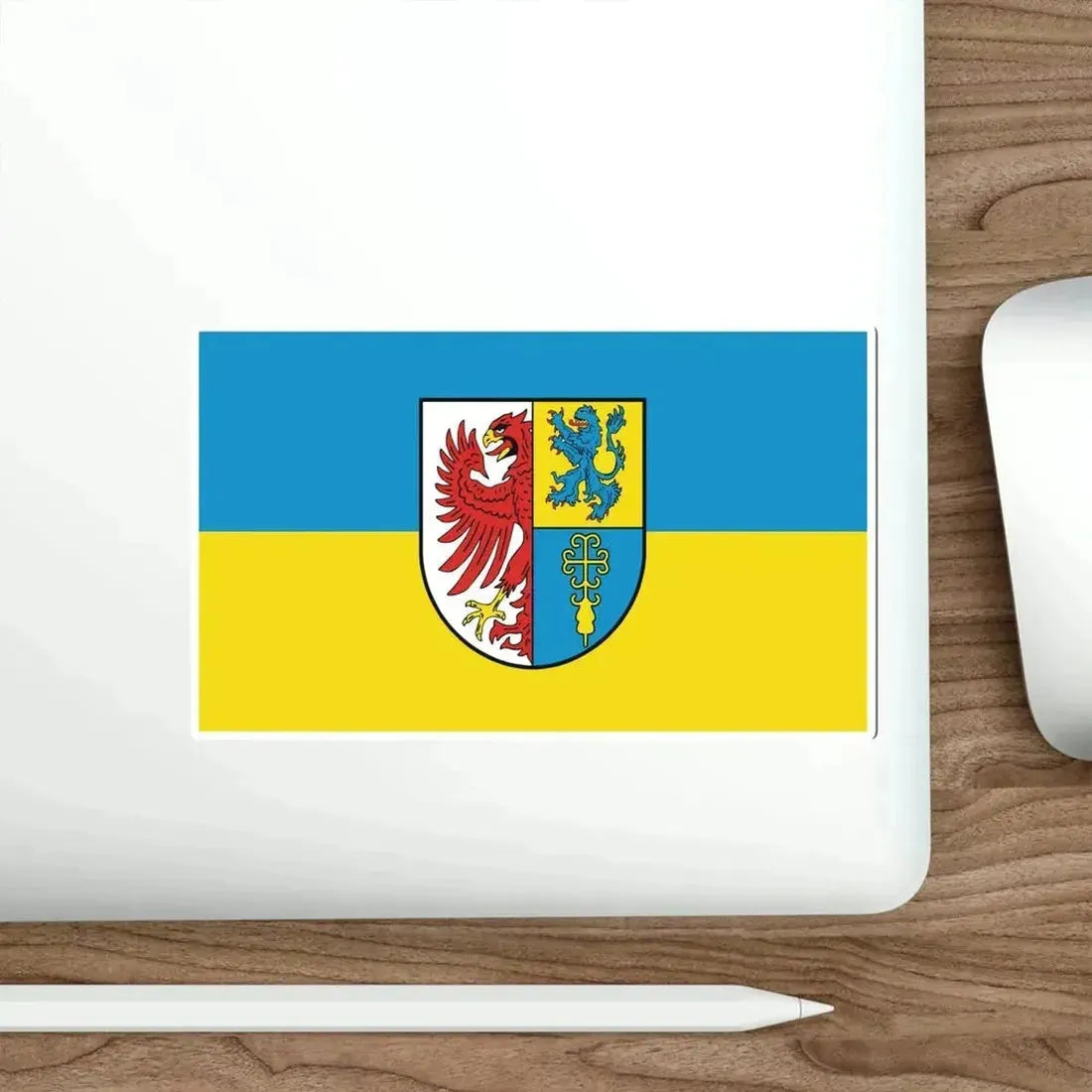 Flag of Altmarkkreis Salzwedel Germany STICKER Vinyl Die-Cut Decal - The Sticker Space