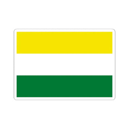 Flag of Alto Beni Bolivia (Bolivia) STICKER Vinyl Kiss-Cut Decal 3 Inch White - The Sticker Space