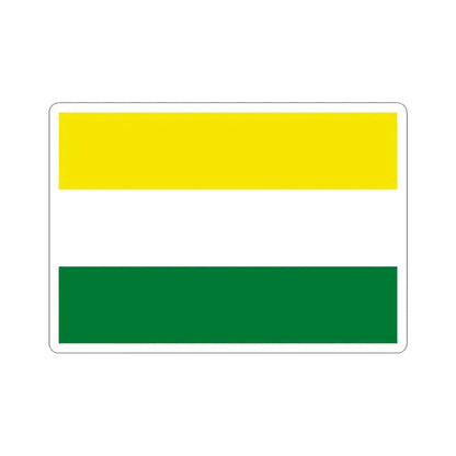 Flag of Alto Beni Bolivia (Bolivia) STICKER Vinyl Kiss-Cut Decal 6 Inch White - The Sticker Space