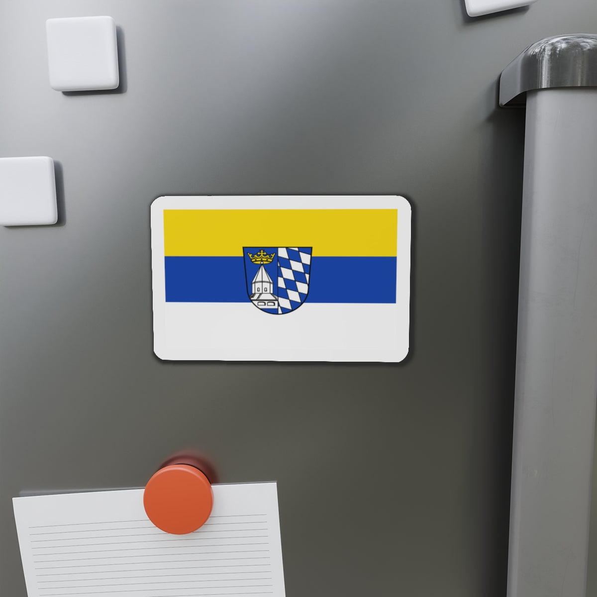 Flag of Altötting Germany - Die-Cut Magnet-The Sticker Space