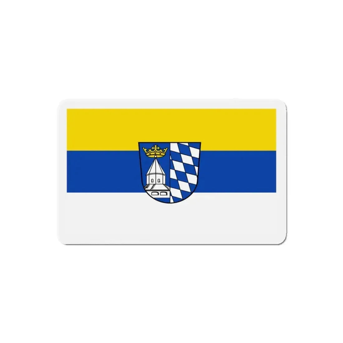 Flag of Altötting Germany - Refrigerator Magnet - The Sticker Space