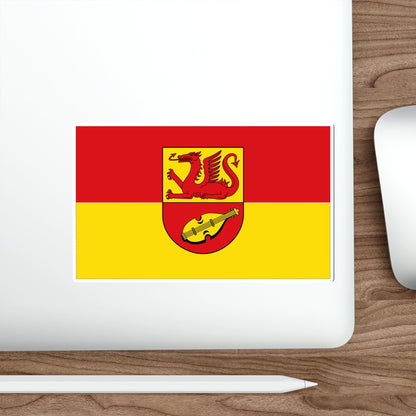 Flag of Alzey Worms Germany STICKER Vinyl Die-Cut Decal-The Sticker Space