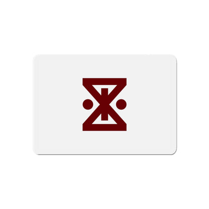 Flag of Amagasaki Hyogo Japan - Die-Cut Magnet-6 × 6"-The Sticker Space