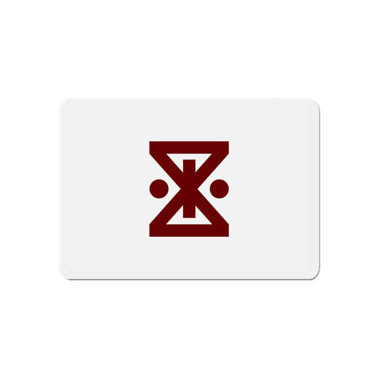 Flag of Amagasaki Hyogo Japan - Die-Cut Magnet-6 × 6"-The Sticker Space