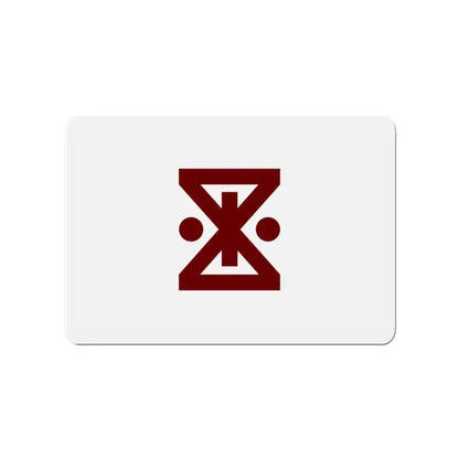 Flag of Amagasaki Hyogo Japan - Refrigerator Magnet 3 Inch - The Sticker Space