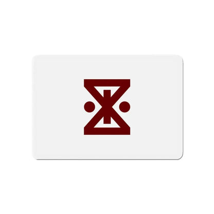 Flag of Amagasaki Hyogo Japan - Refrigerator Magnet 4 Inch - The Sticker Space