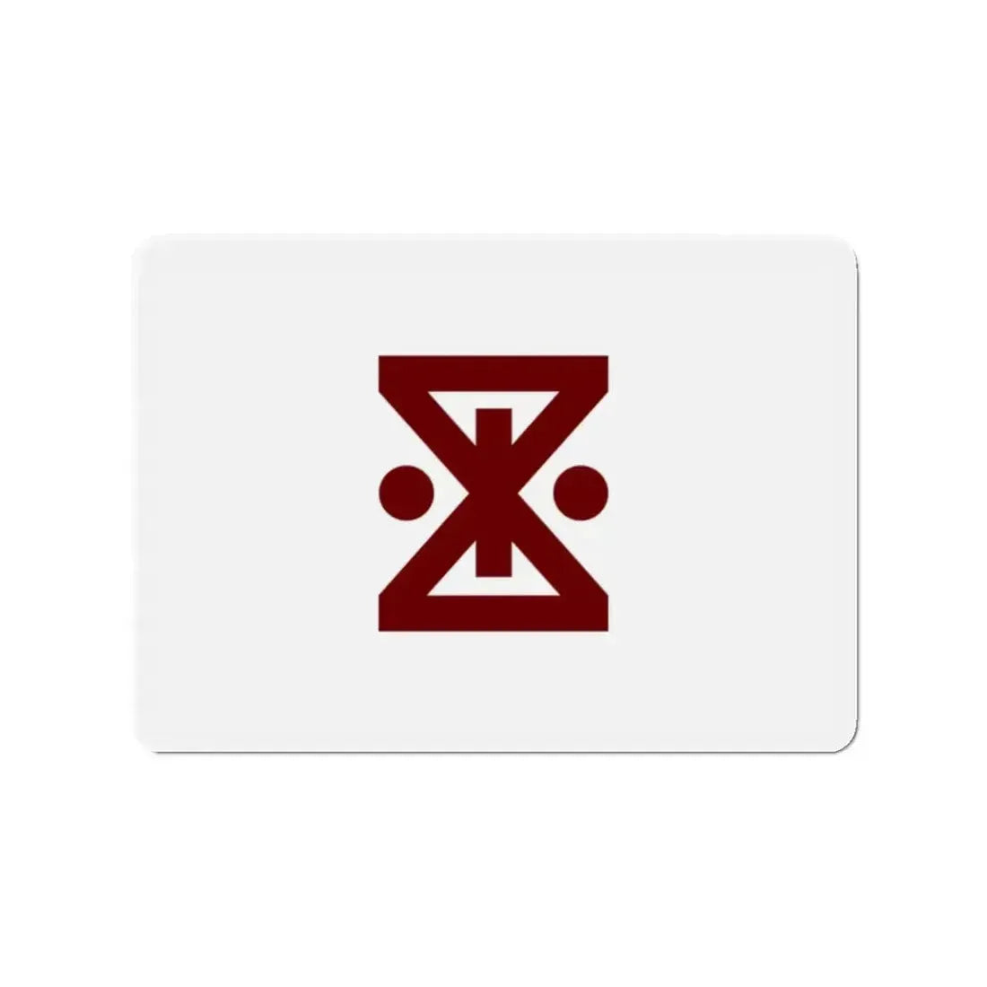 Flag of Amagasaki Hyogo Japan - Refrigerator Magnet - The Sticker Space